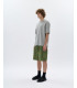 Cargo shorts with elasticated waistband