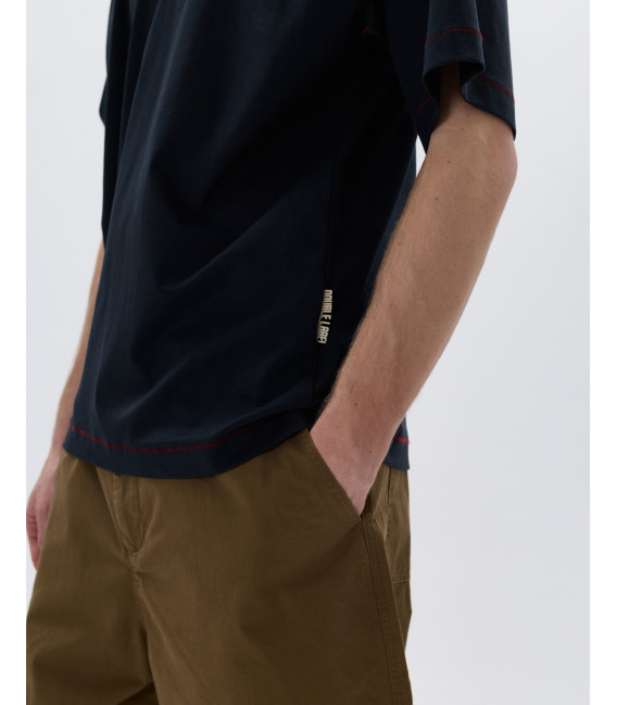 Short sleeve cotton jersey T-shirt