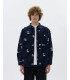 Jacquard denim patterned shirt