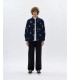 Jacquard denim patterned shirt