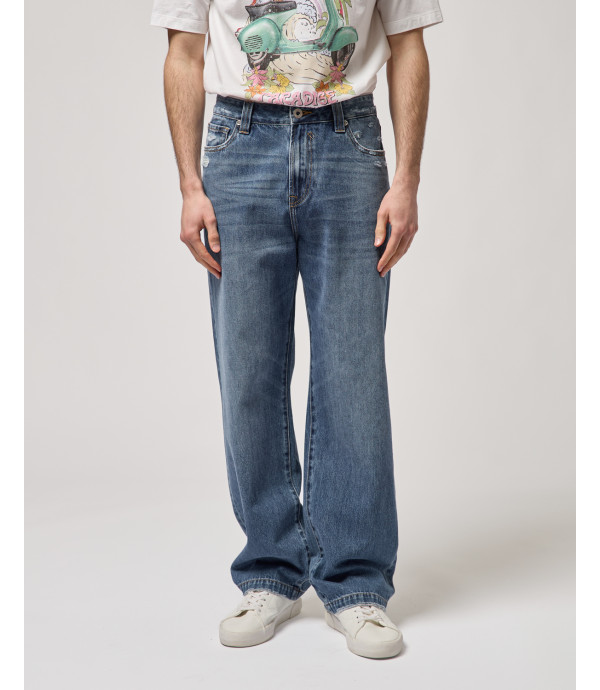 MAX wide 107 fit jeans dark blue wash