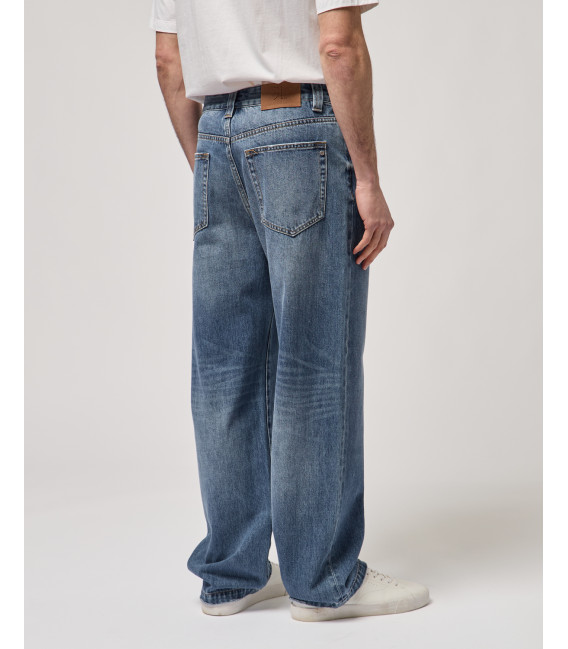 MAX wide 107 fit jeans dark blue wash