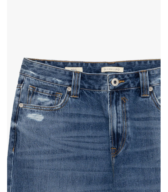 MAX wide 107 fit jeans dark blue wash