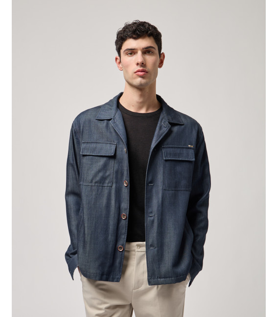 Overshirt with pockets