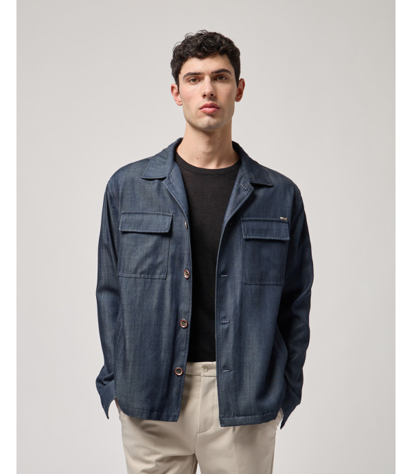 Overshirt with pockets