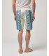 Bermuda shorts with geometric pattern