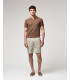 Tech fabric bermuda shorts