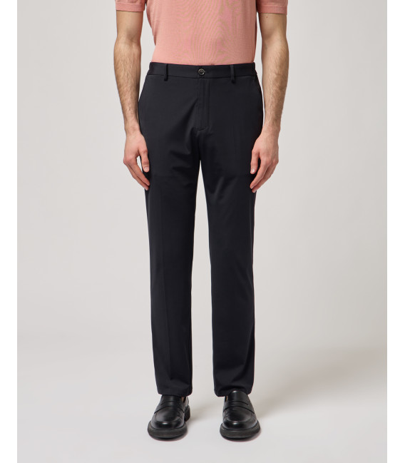 Nylon super-stretch tailored trousers