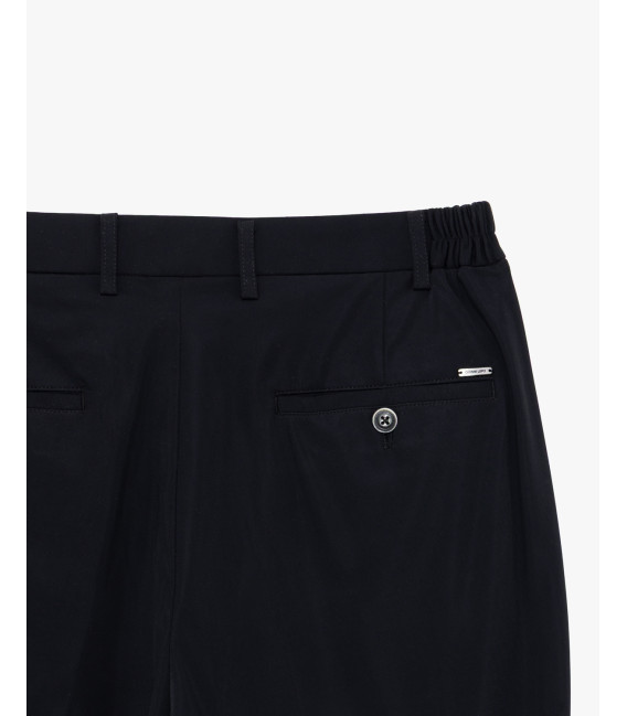 Nylon super-stretch tailored trousers