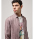 Camicia in tessuto stropicciato