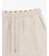 Bermuda shorts with geometric pattern