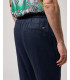 Pantaloni in lino con coulisse slim fit