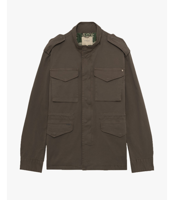 Field jacket in cotton