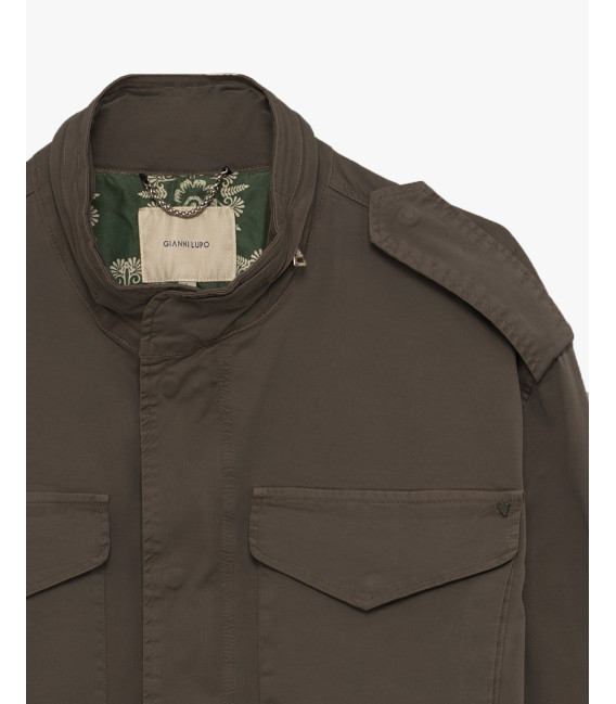 Field jacket in cotton