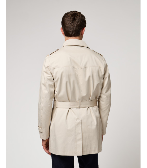 Trench doppopetto corto