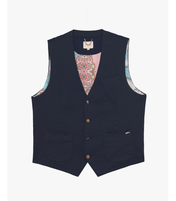 Waistcoat with fancy buttons