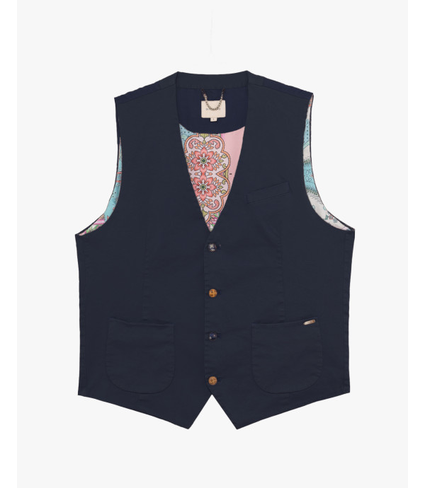 Waistcoat with fancy buttons