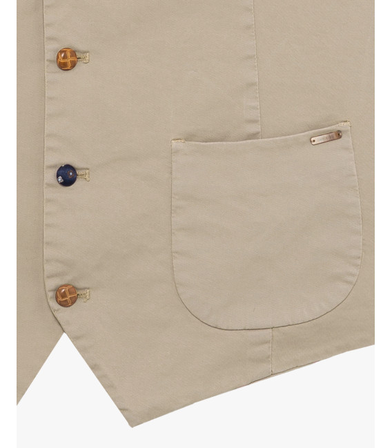 Waistcoat with fancy buttons