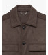 Faux-suede jacket