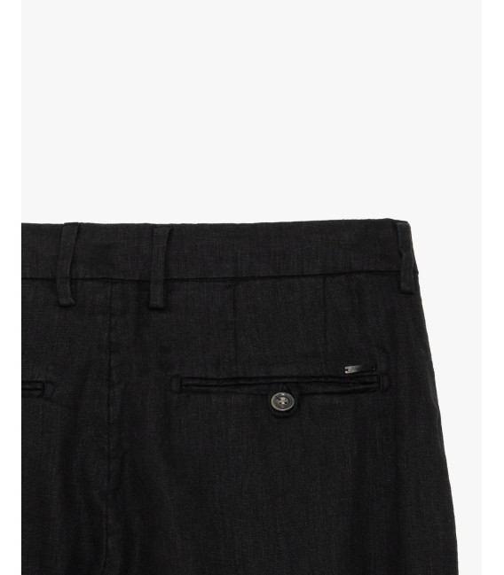 Pantalone in lino con laccio