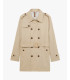 Trench doppopetto corto