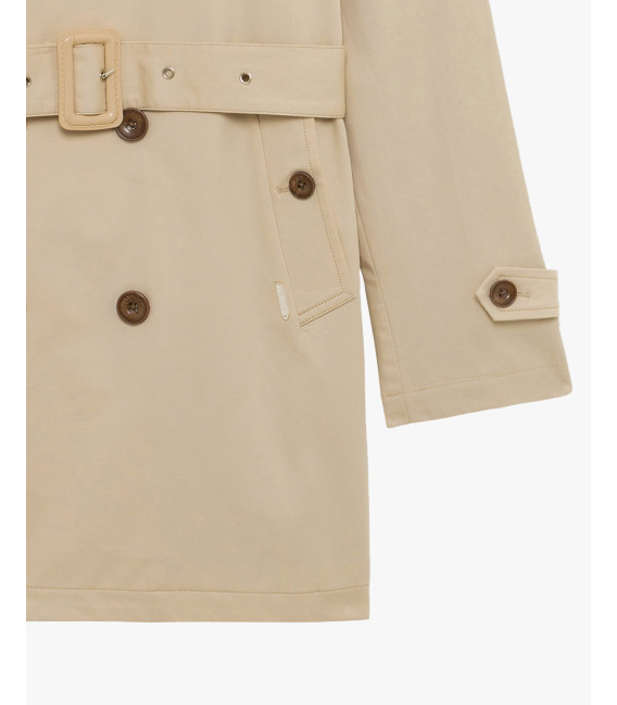 Trench doppopetto corto