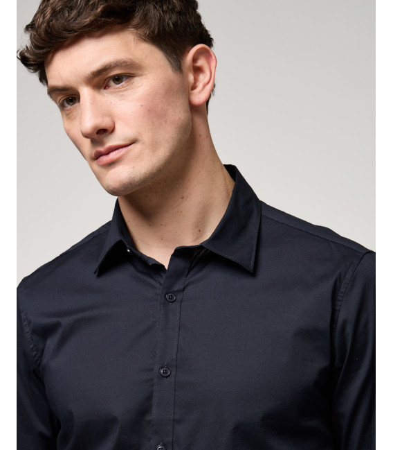 Camicia cotone stretch
