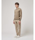 Polo in maglia con collo zip