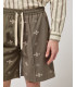 Bermuda shorts with embroyderies