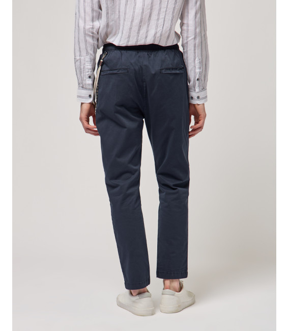 Pantaloni LEONARD con coulisse in cotone