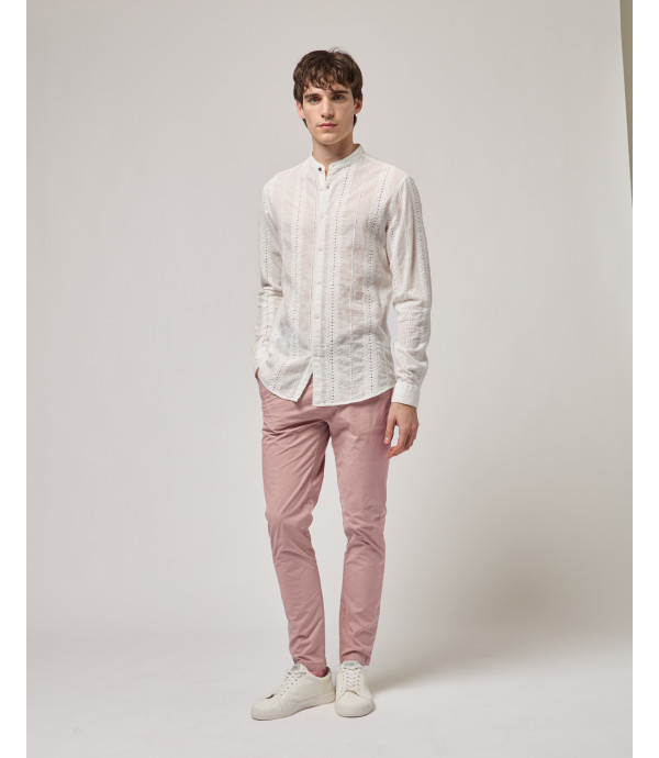 Chinos slim fit in cotone