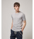 Muscle fit knitted t-shirt