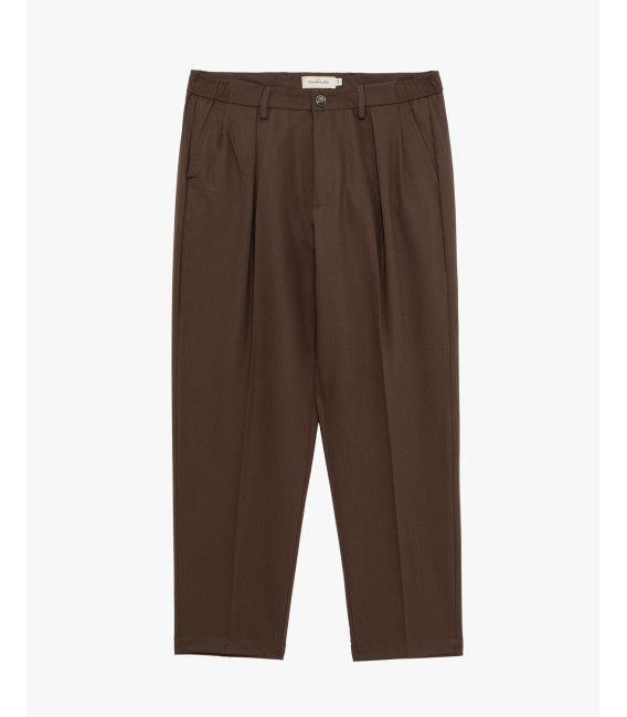 Pantaloni relaxed fit con pinces