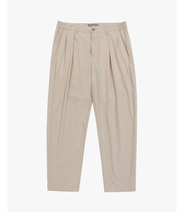 Pantaloni relaxed fit con pinces