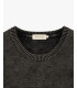 Used effect cotton sweater
