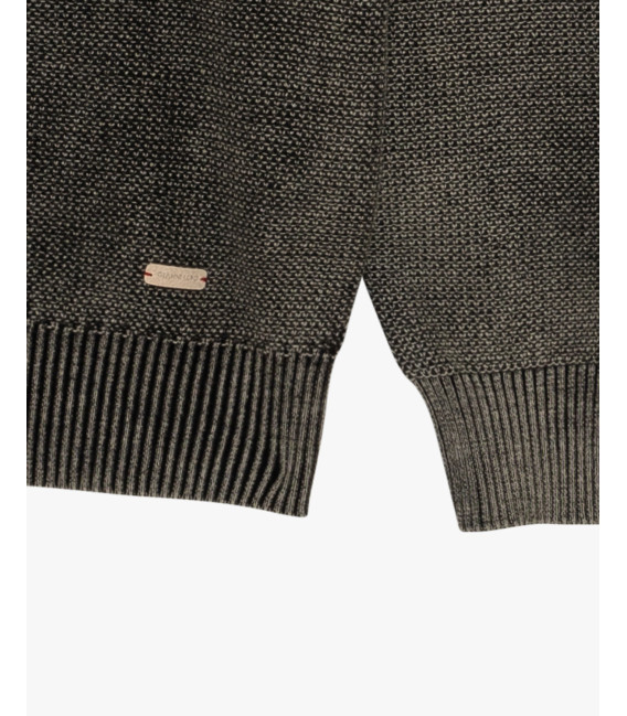 Used effect cotton sweater