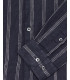 Camicia a righe in lino