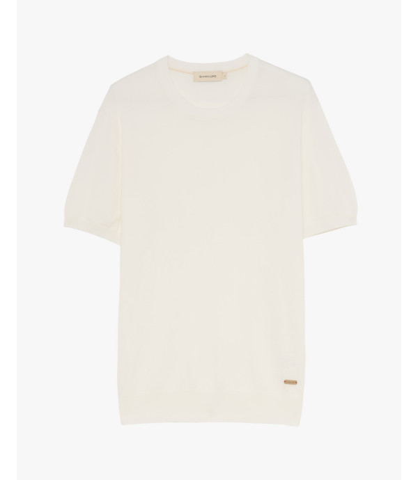 T-shirt in maglia muscle fit