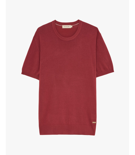 T-shirt in maglia muscle fit