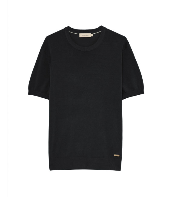 Muscle fit knitted t-shirt