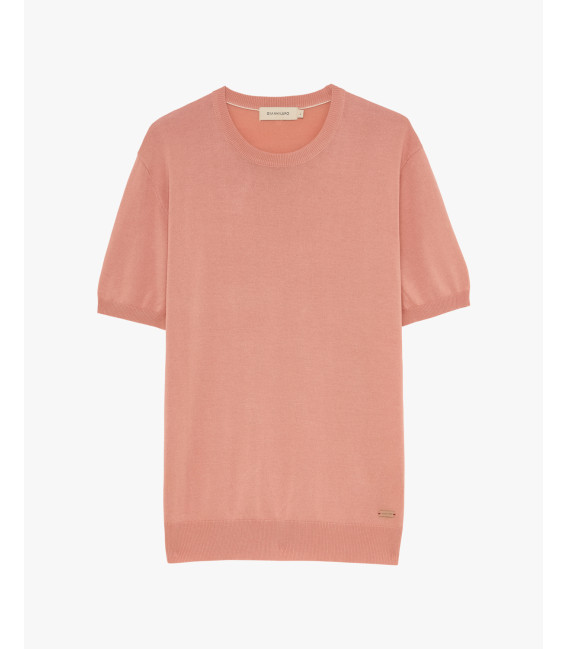 T-shirt in maglia muscle fit