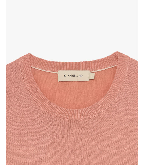 T-shirt in maglia muscle fit