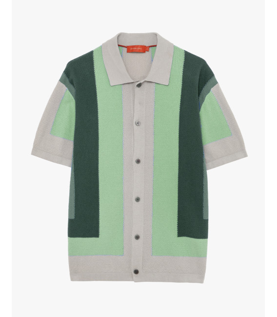 Camicia in maglia a manica corta