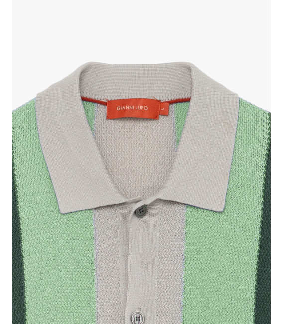 Camicia in maglia a manica corta