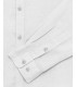 Mandarin collar linen shirt