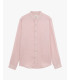Camicia in lino collo coreano