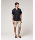Camicia a maniche corte in lino
