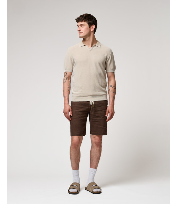 Bermuda chinos in lino