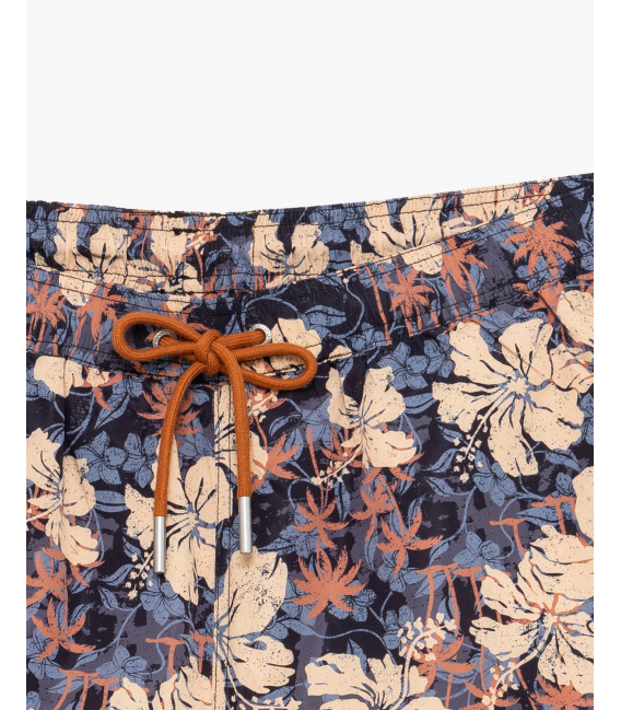 Patterned swim shorts