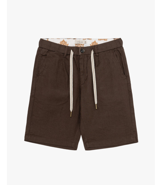 Bermuda chinos in lino